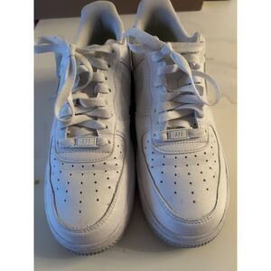 Nike Air Force 1 ’07 Women’s Size 9.5 White – Classic Leather – Gently Used
